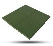 Suelo de caucho verde